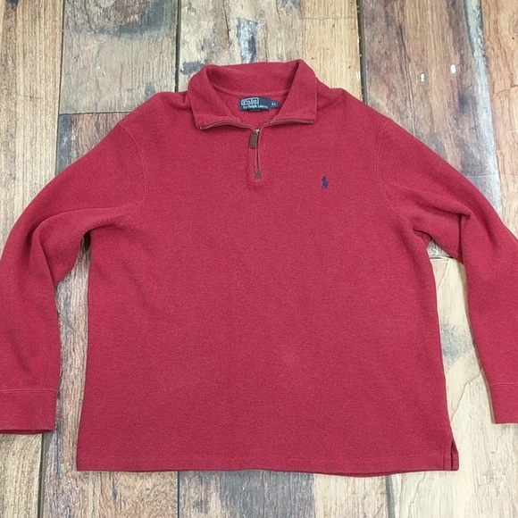 red ralph lauren quarter zip